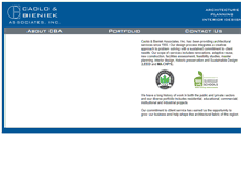 Tablet Screenshot of cbaarchitects.net